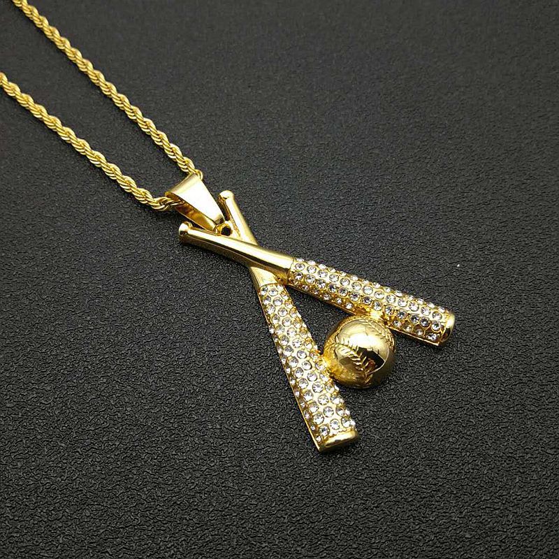 Zircon Necklace - Statement Hip Hop Pendant