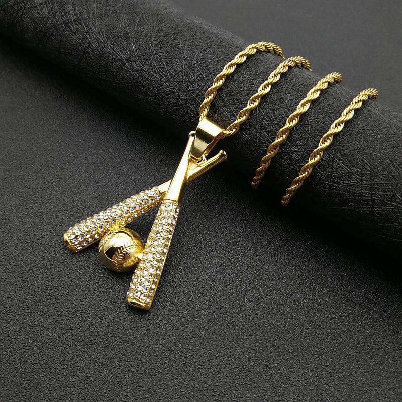 Zircon Necklace - Statement Hip Hop Pendant