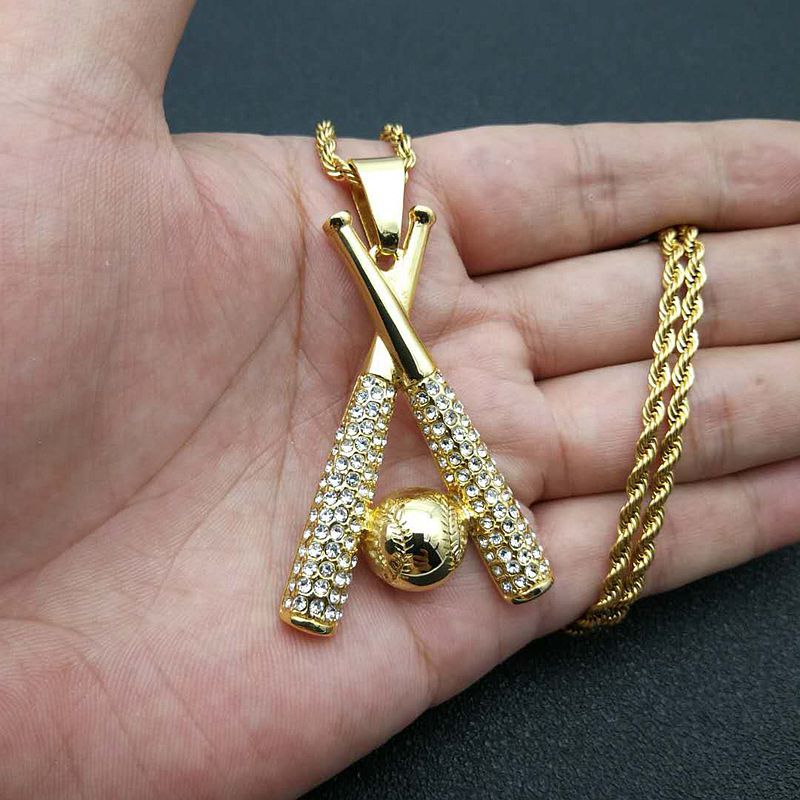 Zircon Necklace - Statement Hip Hop Pendant