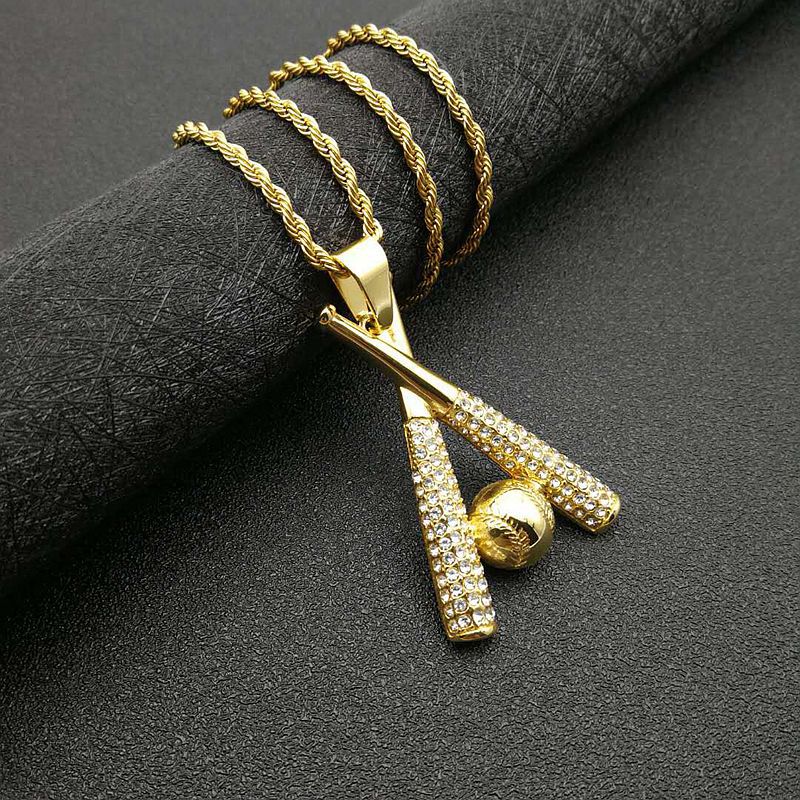 Zircon Necklace - Statement Hip Hop Pendant