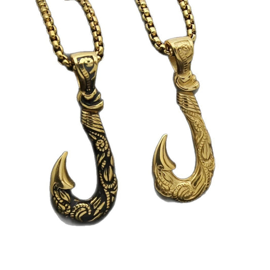 Planderful Viking Anchor Pendant For Men Durable Legendary