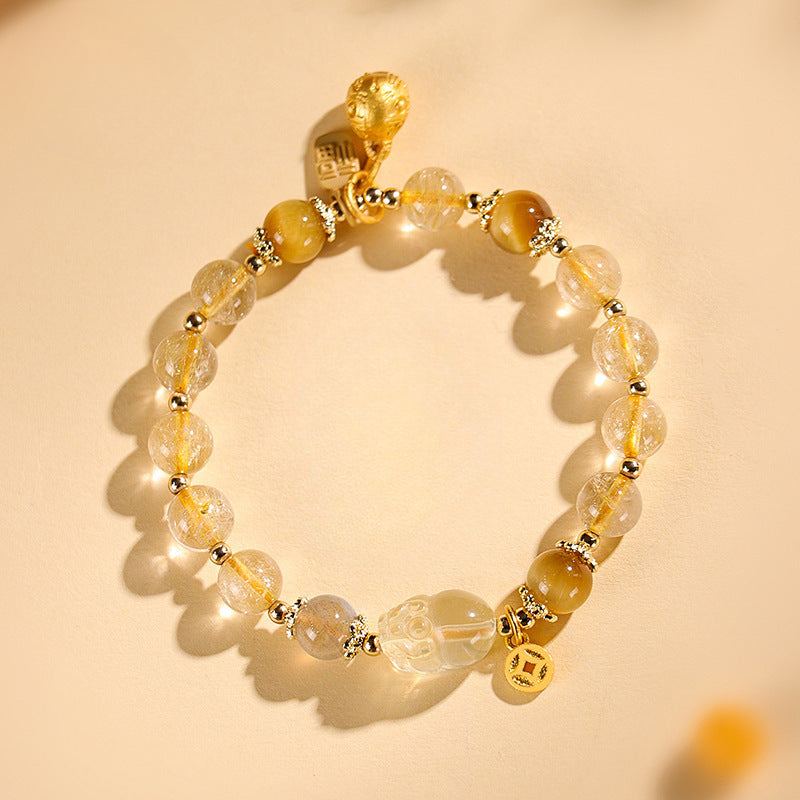 Planderful Fortune's Favor Bracelet – Original Design with Lucky Crystal