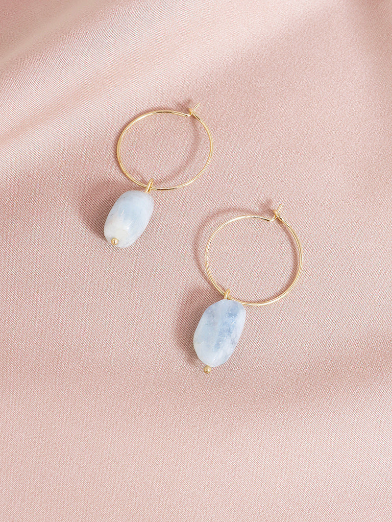 Stone Earrings with Global Appeal - Vienna Verve Collection