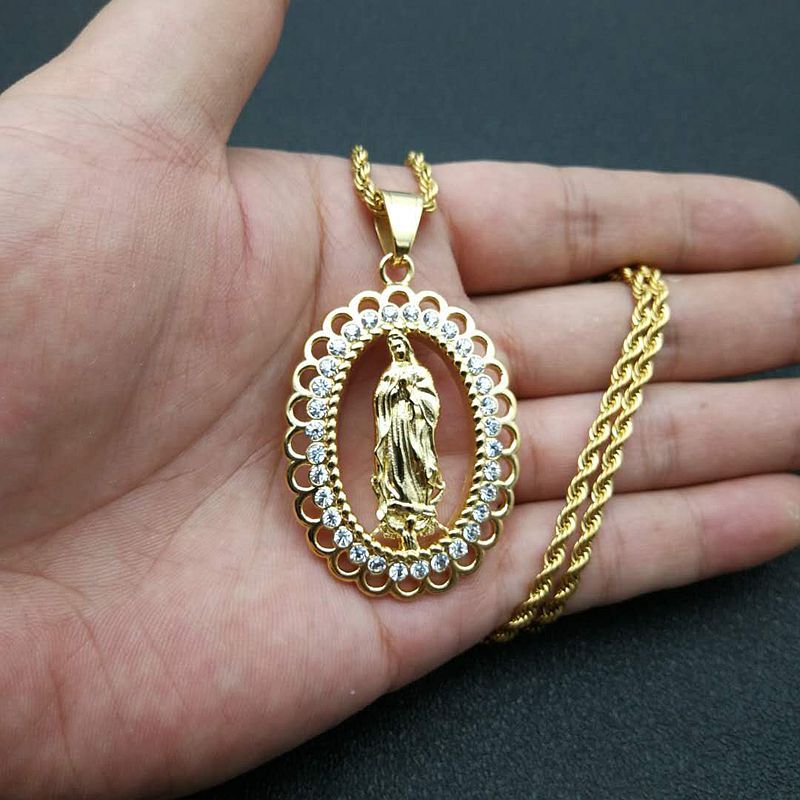 Zircon Necklace – Statement Maria Pendant