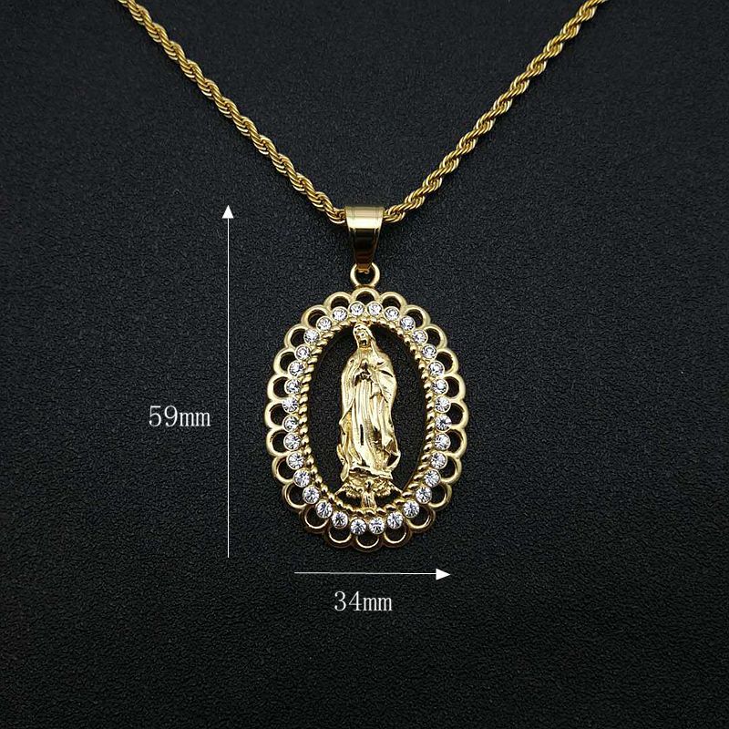 Zircon Necklace – Statement Maria Pendant