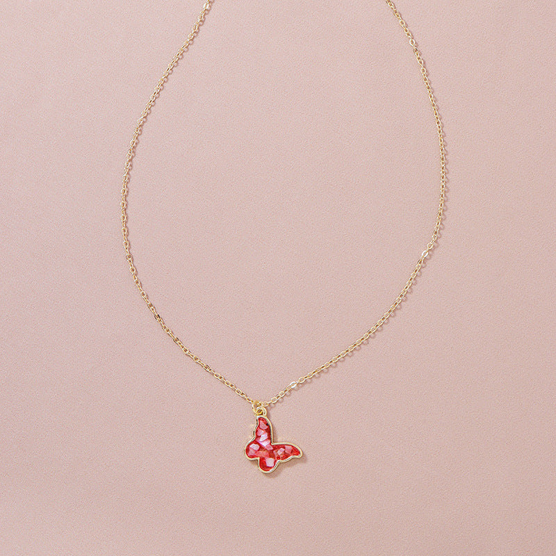 Butterfly Jewelry Set - Exquisite Necklace for Cross-Border Fashion Buffs
