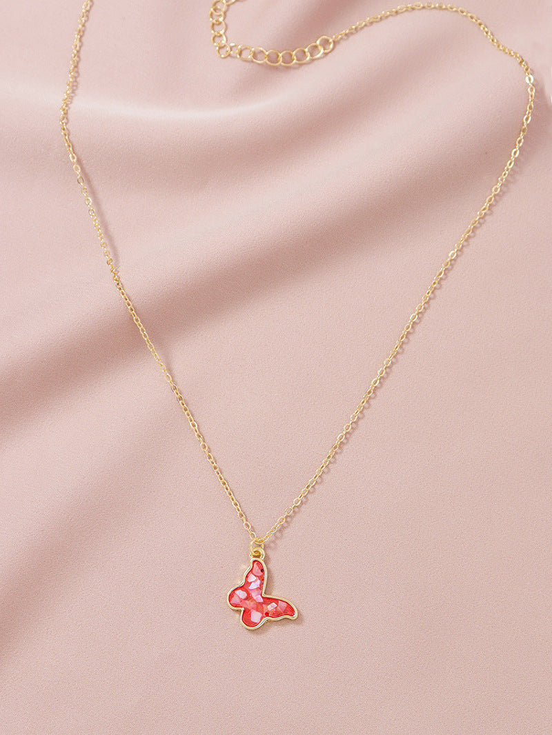 Butterfly Jewelry Set - Exquisite Necklace for Cross-Border Fashion Buffs