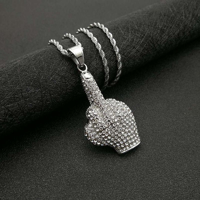Steel Necklace - Statement Hip Hop Necklace
