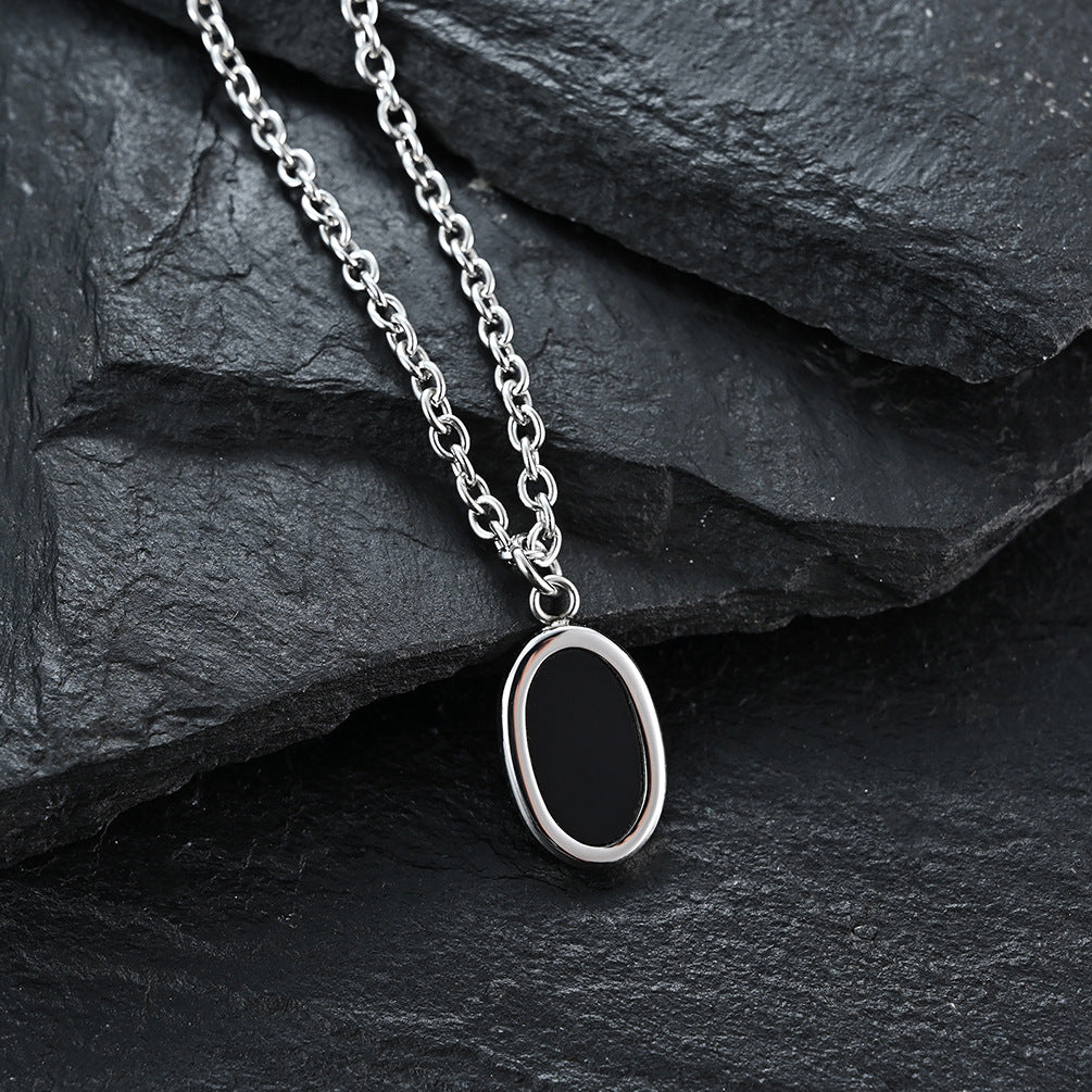 Steel Necklace - Elegant Geometric