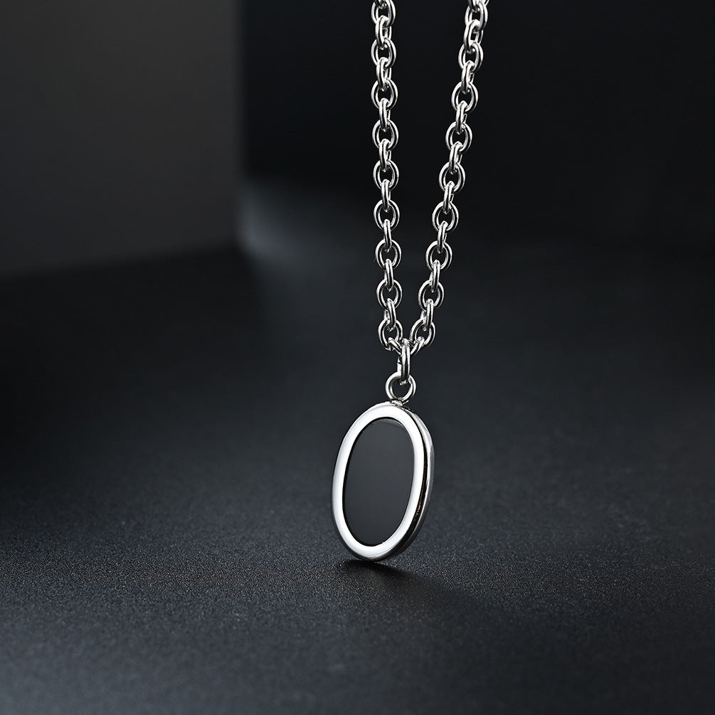 Steel Necklace - Elegant Geometric
