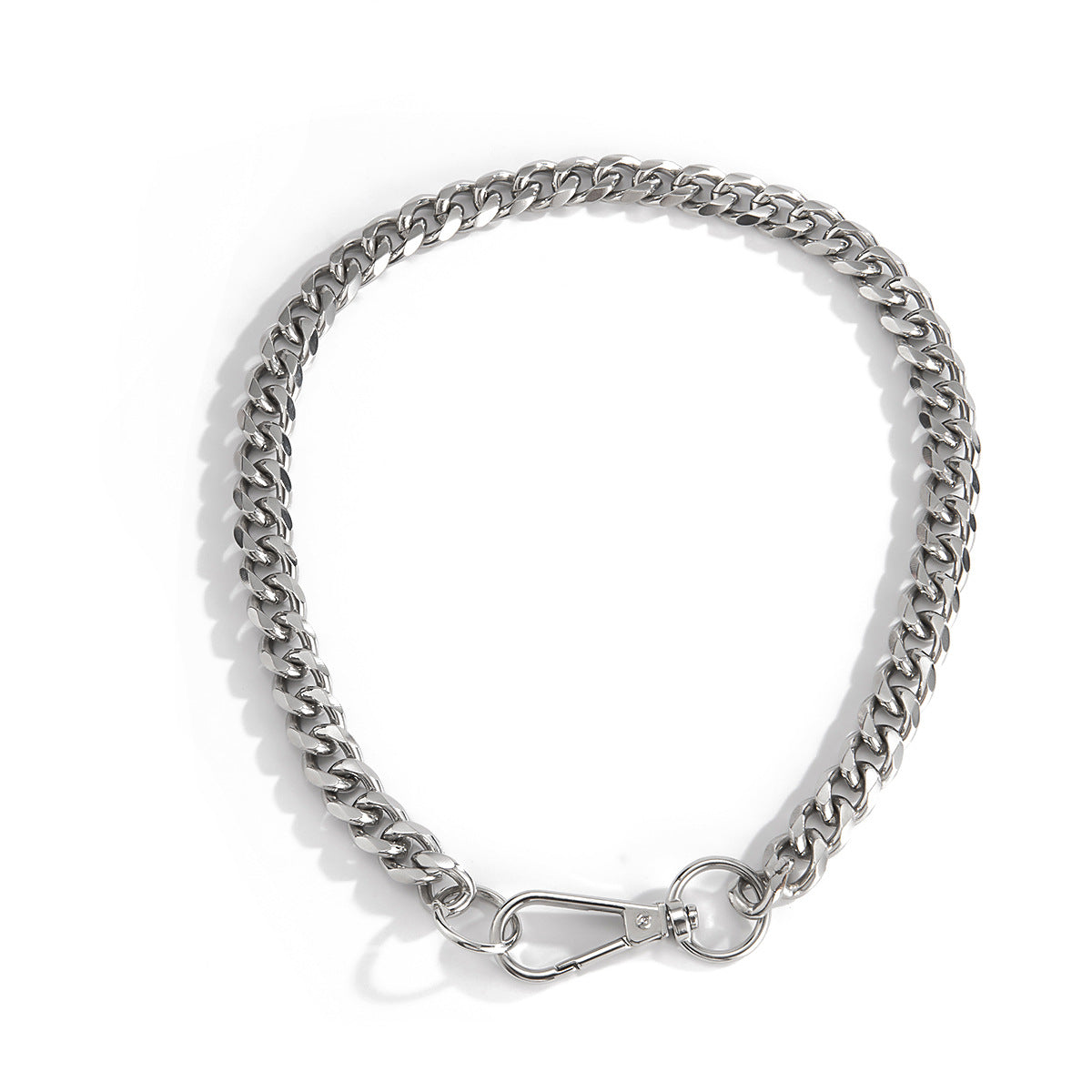 Planderful Vienna Verve Geometric Necklace For Women Bold Hip Hop Street Style Statement Jewelry