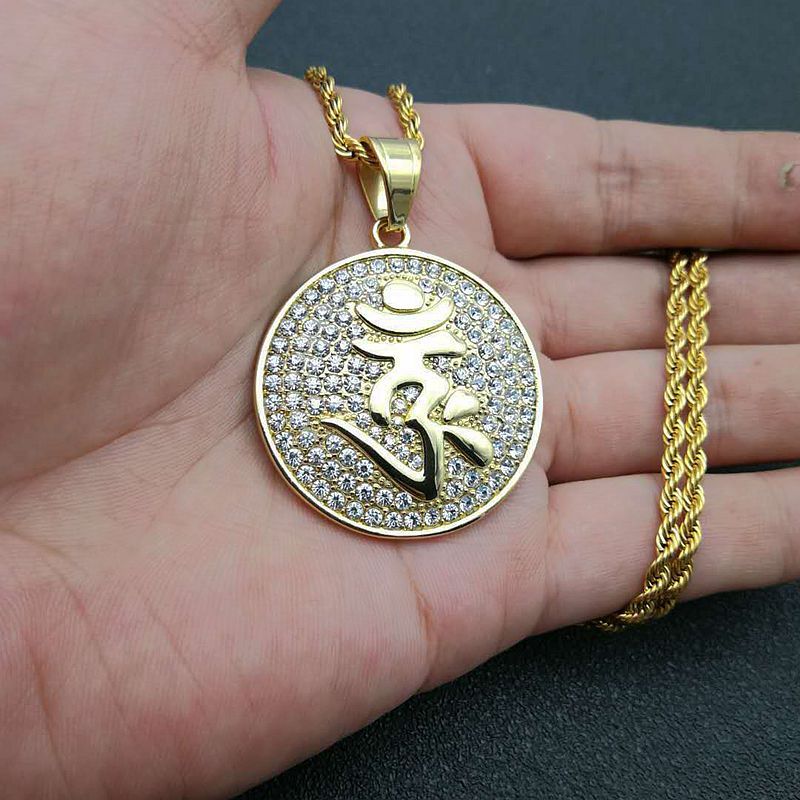 Zircon Necklace – Elegant Religious Pendant