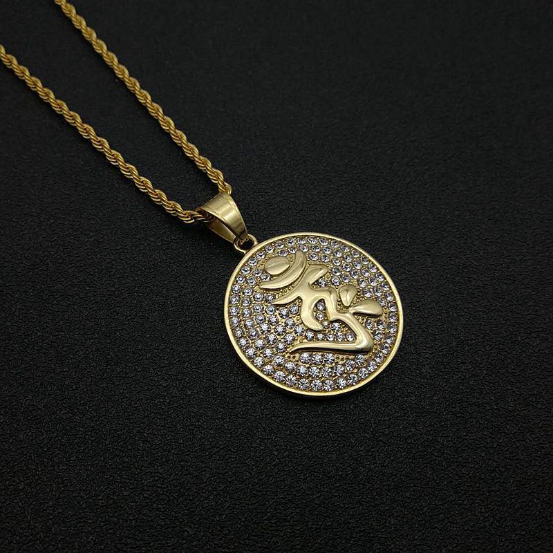 Zircon Necklace – Elegant Religious Pendant