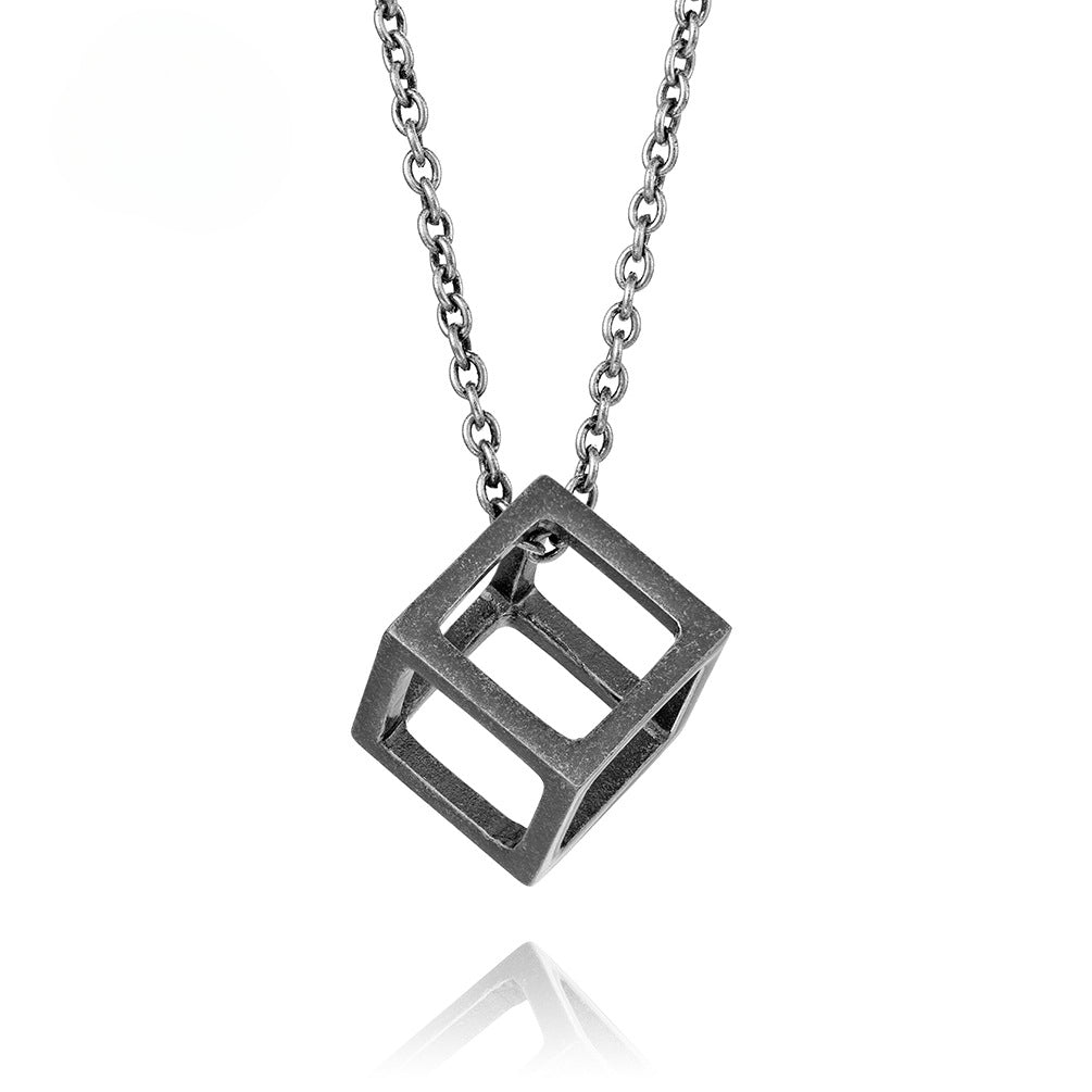 Japanese and Korean Trendy Goods Titanium Steel Pendant Necklace
