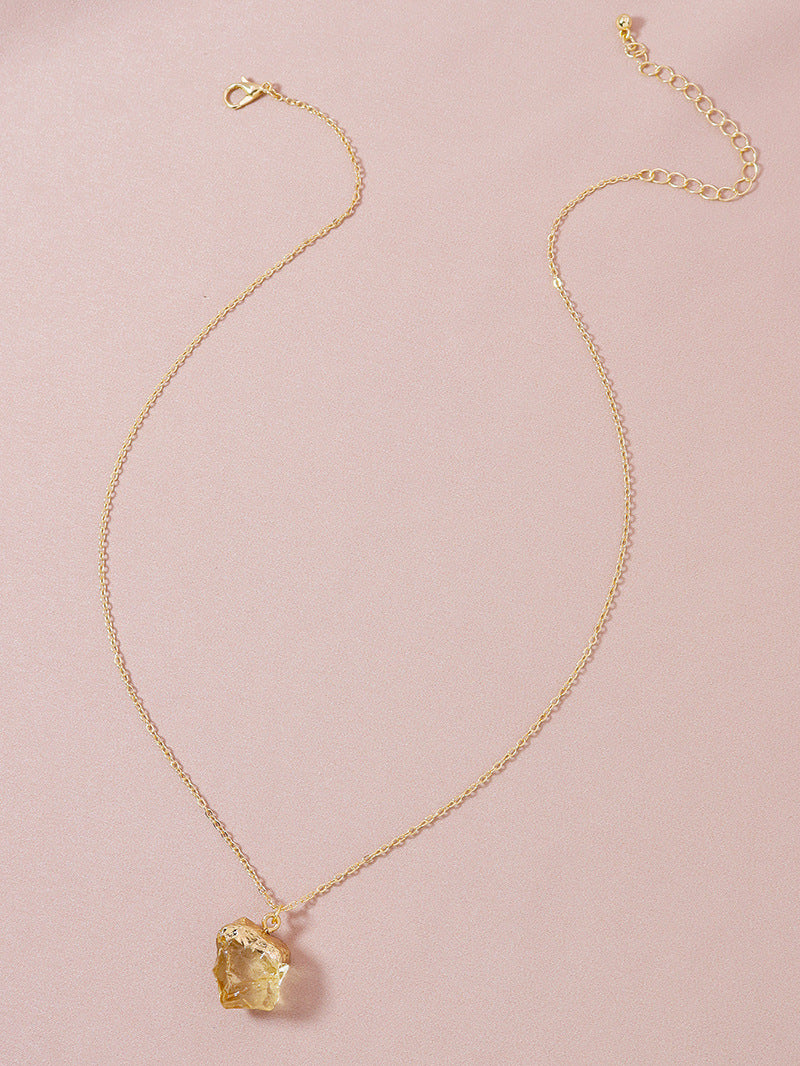 Crystal Cross Pendant Necklace - Vienna Verve Collection