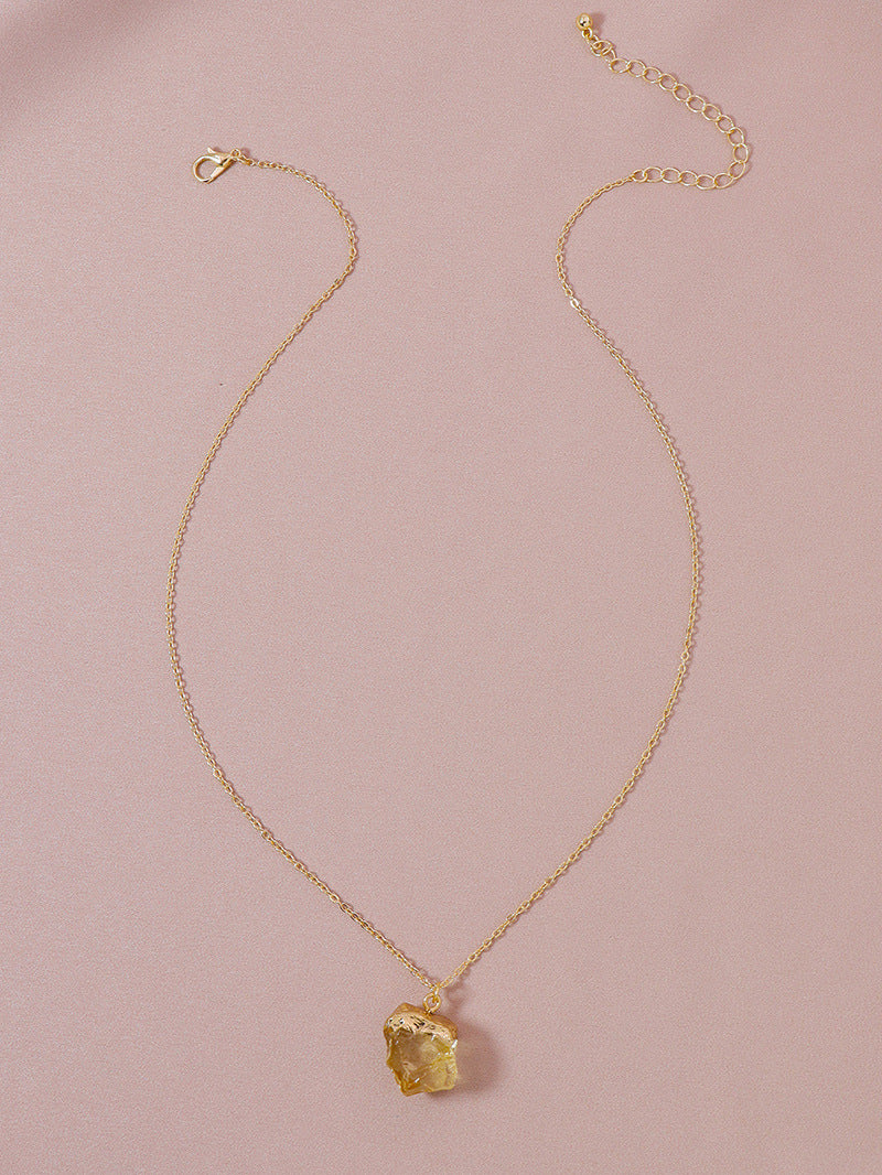 Crystal Cross Pendant Necklace - Vienna Verve Collection