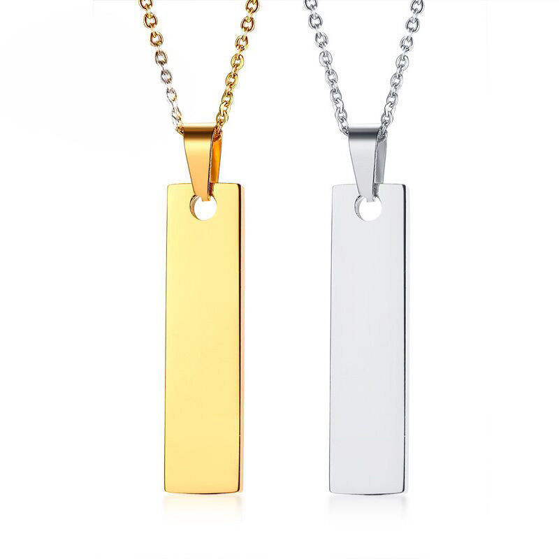 Fashion Jewelry Personalized Trinkets Titanium Steel Pendant