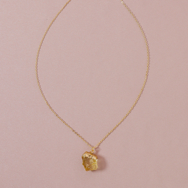 Crystal Cross Pendant Necklace - Vienna Verve Collection