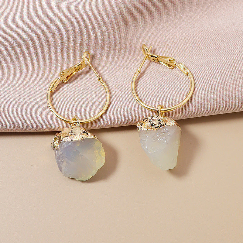 Simple Fashion Crystal Stud Earrings - Vienna Verve Collection