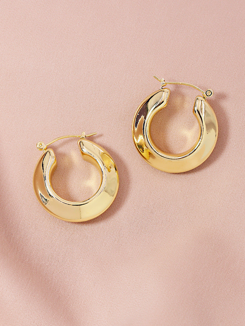 Elegant Metal Earrings from Vienna Verve Collection