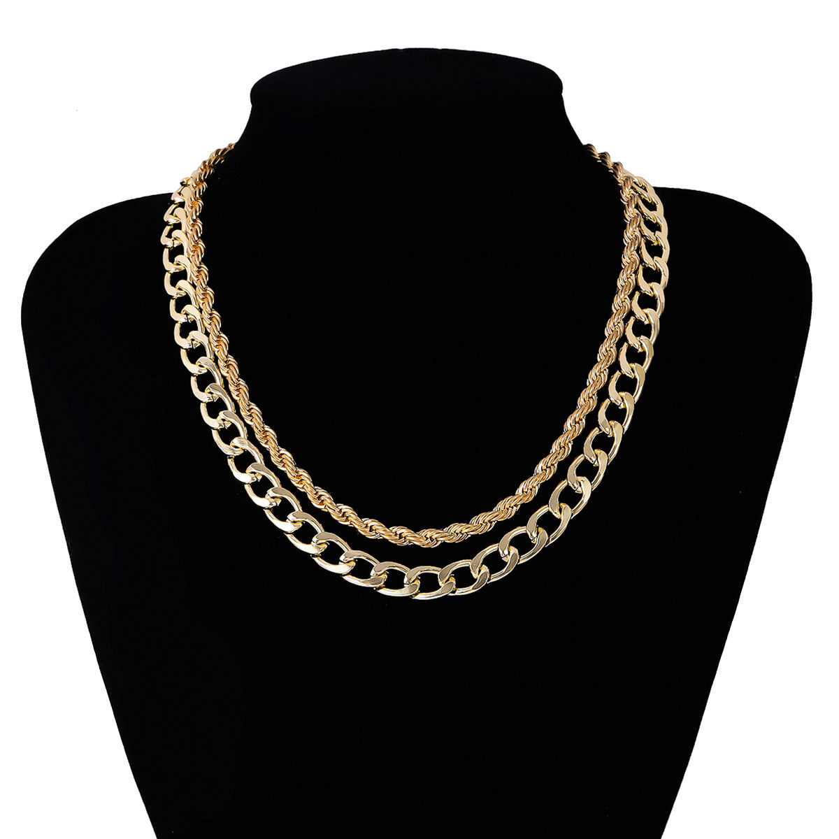 Planderful Vienna Verve Handmade Personalized Geometric Necklace For Women Versatile Mix And Match Chain