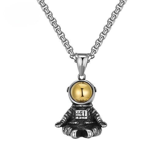 Titanium Steel Necklace – Statement Hip-Hop Edition