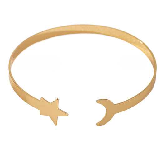 Planderful Vienna Verve Arm Ring – Stylish Minimalist Metal Design