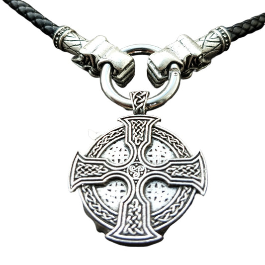 Viking Odin Myth Necklace - Norse Legacy Metal Pendant