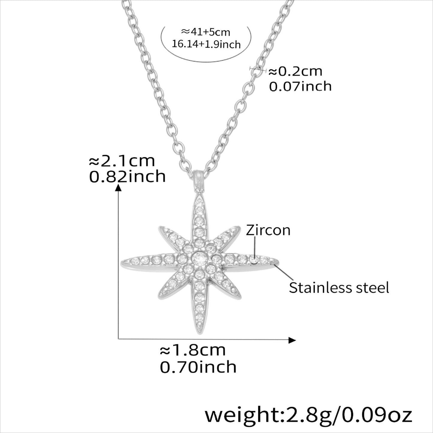 Planderful Tassel Zircon Clavicle Necklace Versatile Women