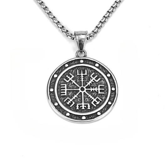 European And American Style Viking Compass Pendant Jewelry