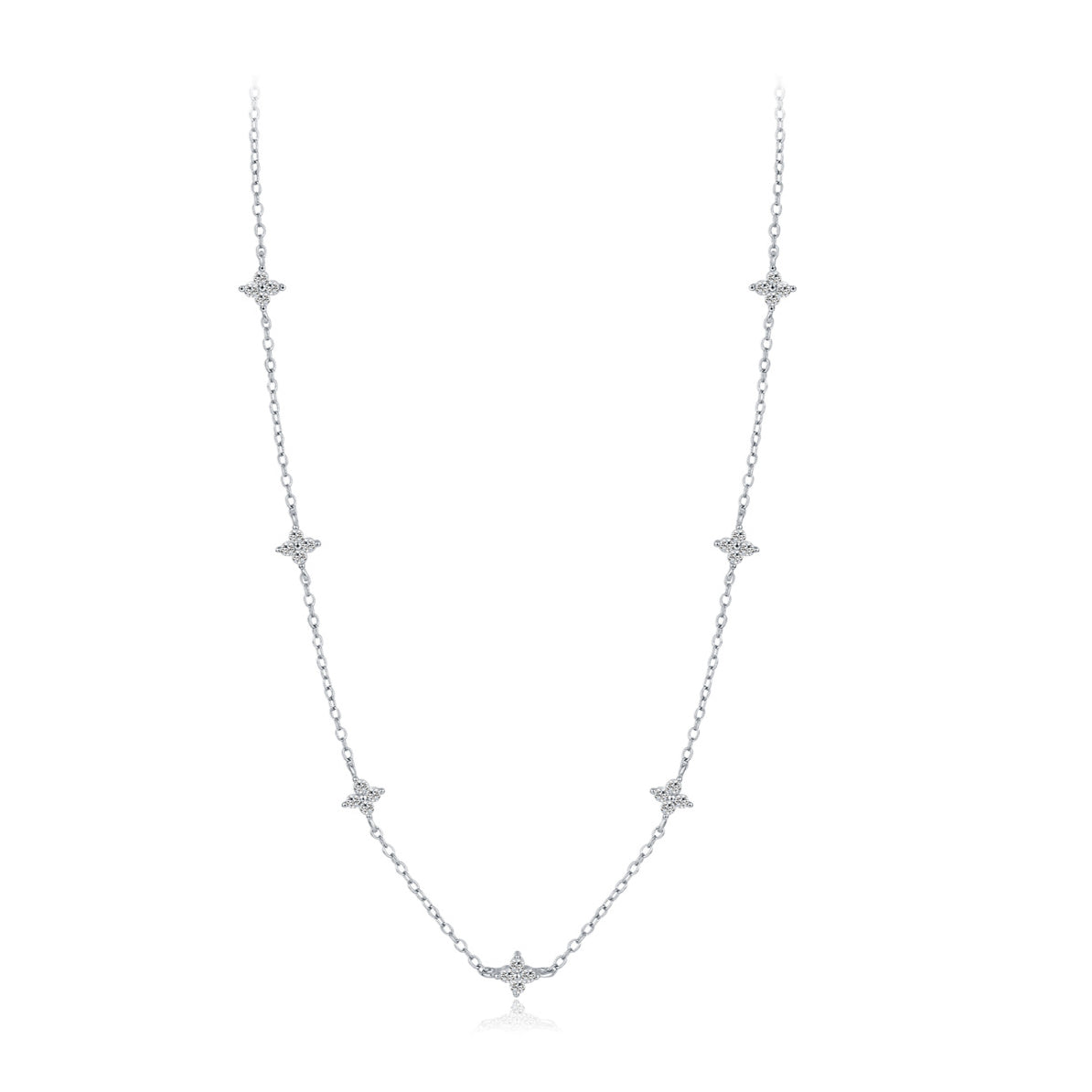 Planderful Everyday Genie Four-Leaf Clover Necklace – Timeless Elegance and Versatility