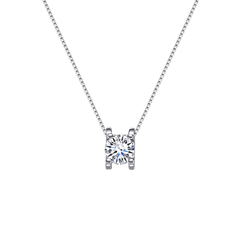 Zircon Pendant Necklace