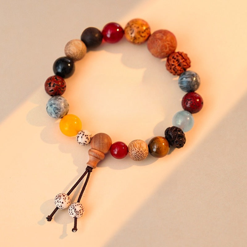 Sandalwood Pendant Bracelet