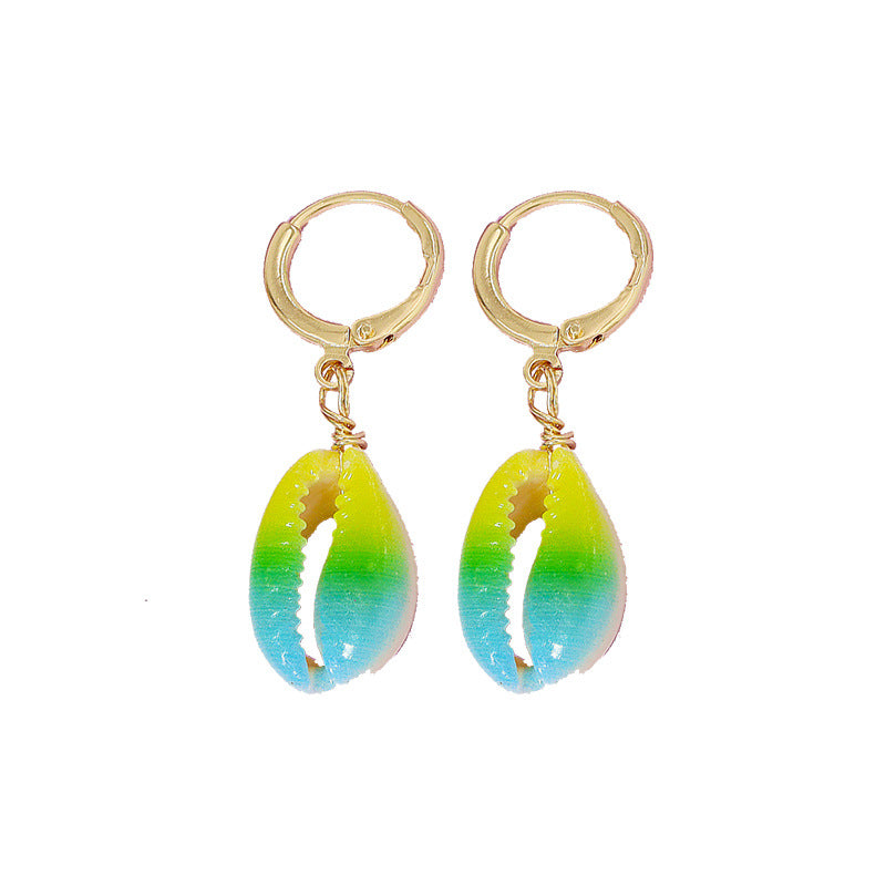 Vibrant Shell Earrings Set with Wholesale Amazon Earrings