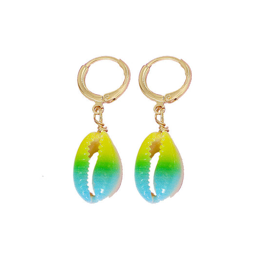 Vibrant Shell Earrings Set with Wholesale Amazon Earrings