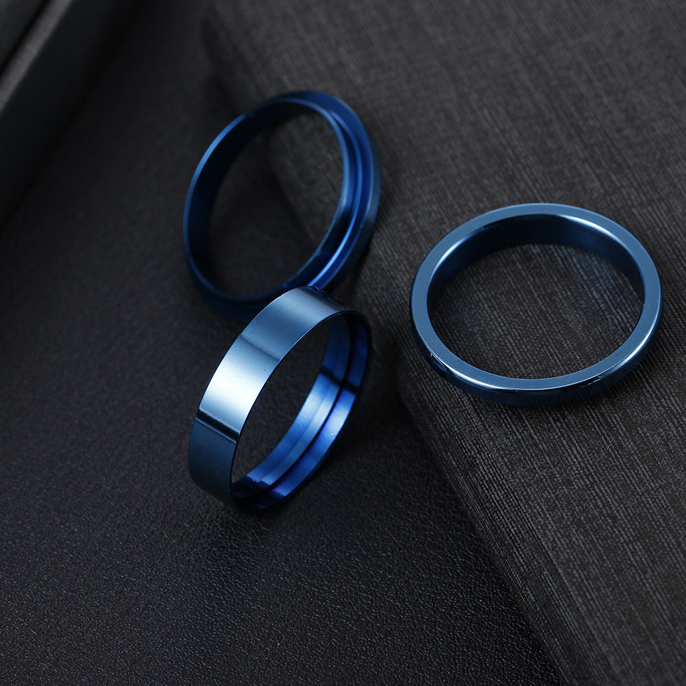 Crafted Steel Rings - Men's Wholesale CNC Jewelry and Accessories