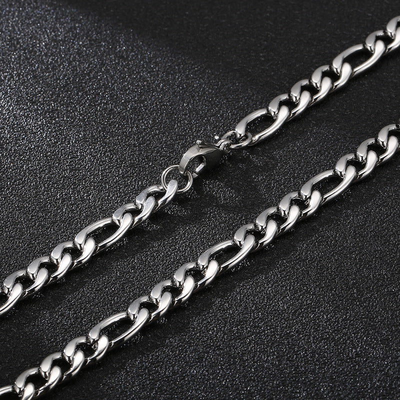 Street Nk Chain Bracelet – Hip Hop Hip Hop Style Men's Necklace – Street Dance Stage