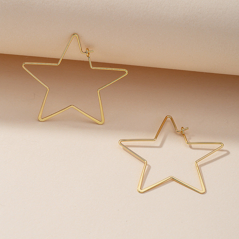 Metallic Starburst Earrings from Planderful's Vienna Verve Collection