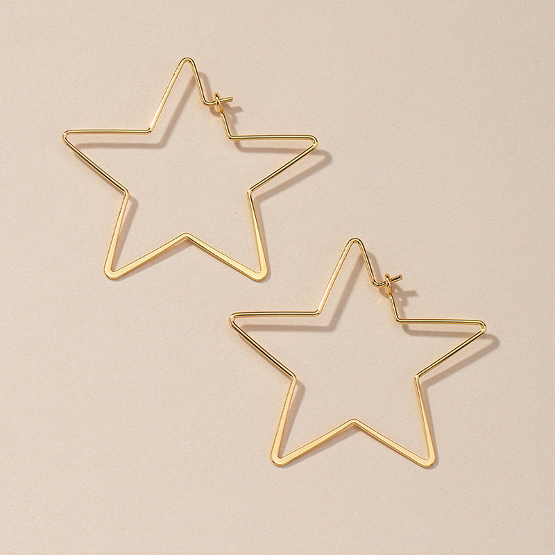 Metallic Starburst Earrings from Planderful's Vienna Verve Collection