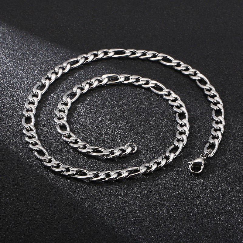 Street Nk Chain Bracelet – Hip Hop Hip Hop Style Men's Necklace – Street Dance Stage