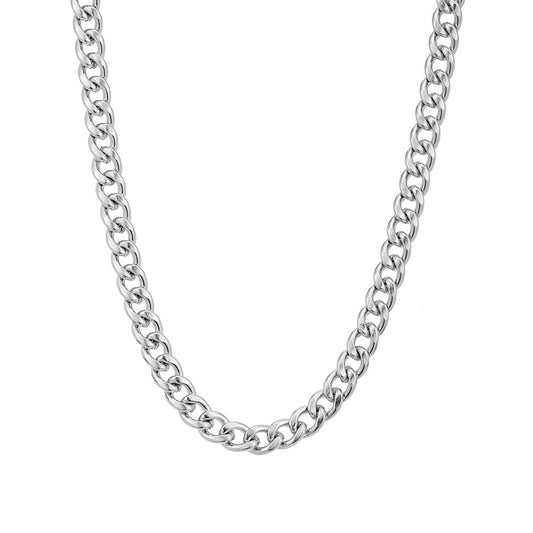 Stylish Men's Stainless Steel Hip-Hop Chain Necklace for Wholesale