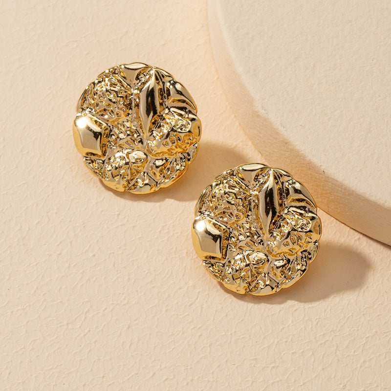 Metallic Fusion Earrings Set - European and American Jewelry Trendsetter