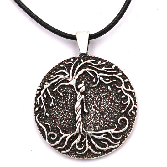 Nordic Myth Viking Family Tree Necklace - Wholesale Men's Gift Option