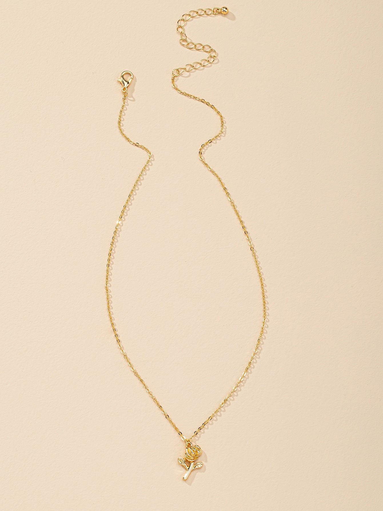 Rose Necklace Wholesale - Trendy Alloy Neck Ornament from Vienna Verve Collection