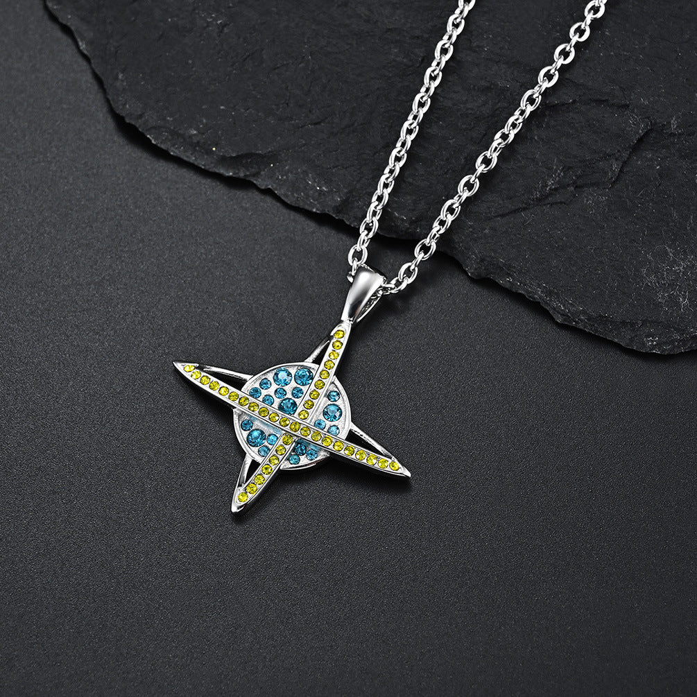 Japan And South Korea Cold Wind Universe Hipster Necklaces