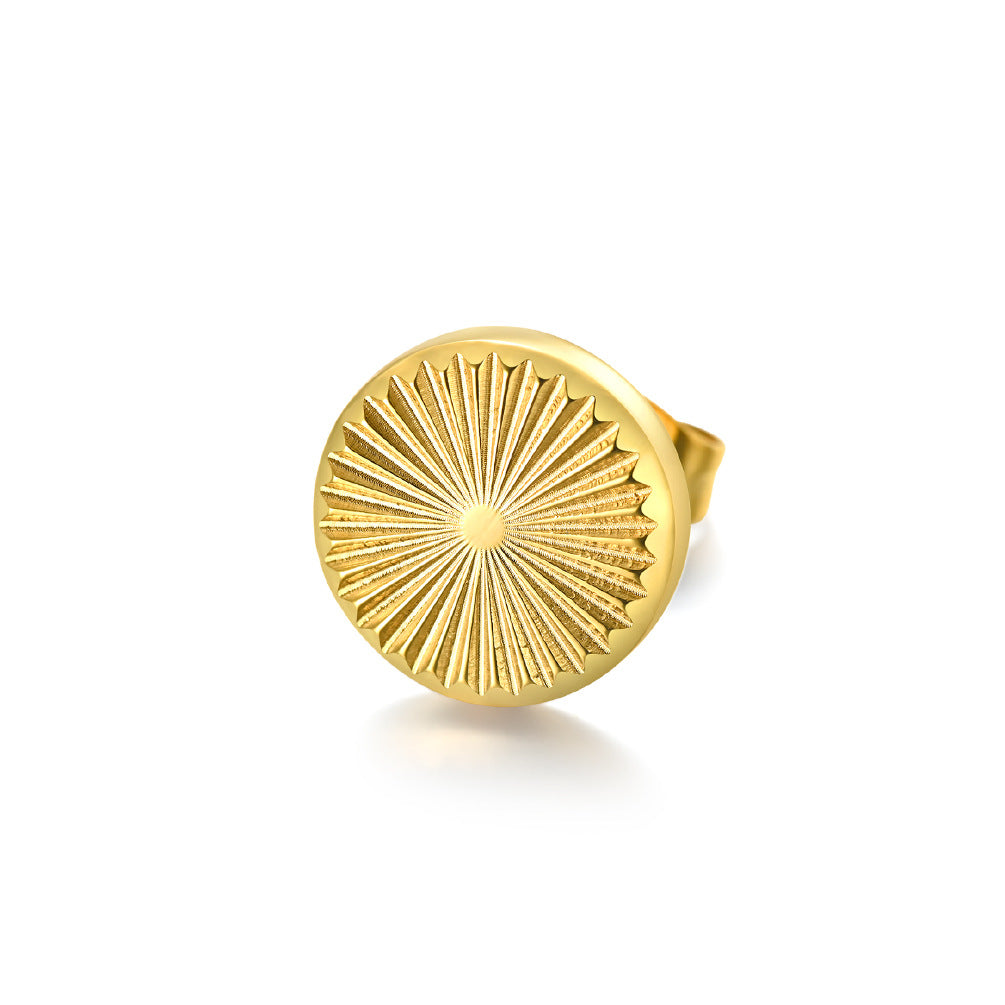 New Scattered Light Source Hipster Stud Earrings for Couples