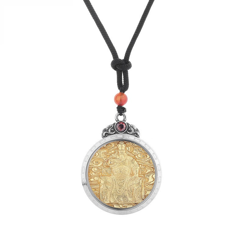 Steel Necklace – Statement Chinese Zodiac Buddha Saints