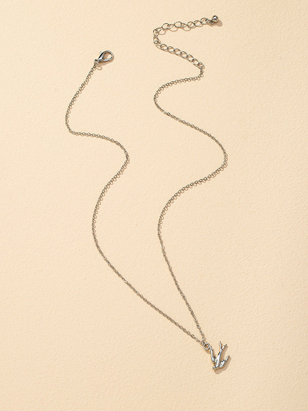 Swallow Pendant Necklace - Trendy Cross-Border Fashion Accessory