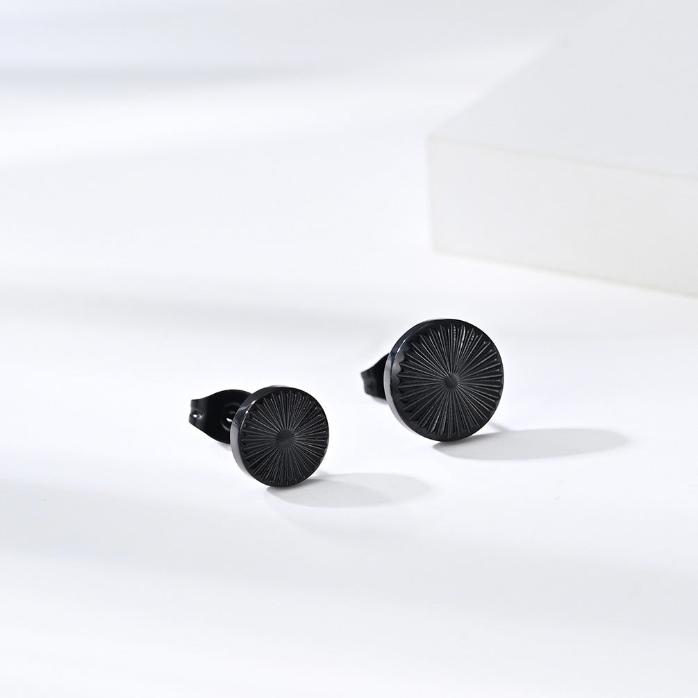 New Scattered Light Source Hipster Stud Earrings for Couples