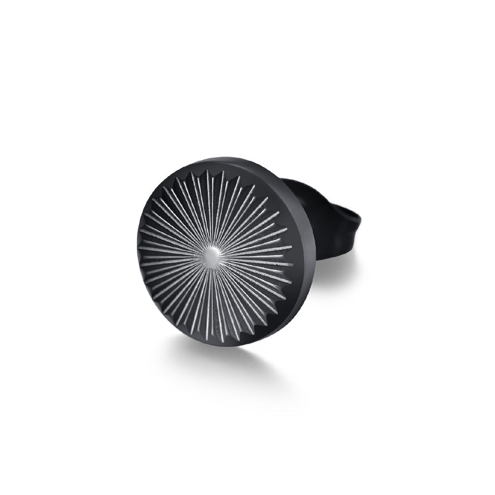 New Scattered Light Source Hipster Stud Earrings for Couples